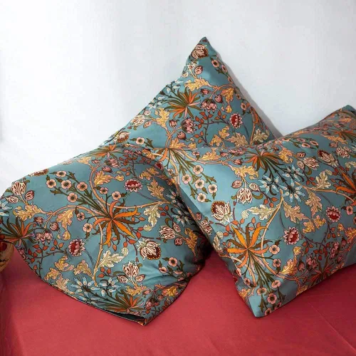 Vista 7 de EAVD Funda de Edredón Floral de Estilo Vintage Individual Suave 100% Algodón Juego de Ropa de Cama con Flores para Niñas Mujeres Reversible Elegante