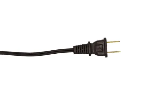 Vista 2 de Creative Hobbies Cable de lámpara marrón, 8 pies de largo, SPT-1, calibre 18, cable de alimentación con certificación UL para reparación o reemplazo