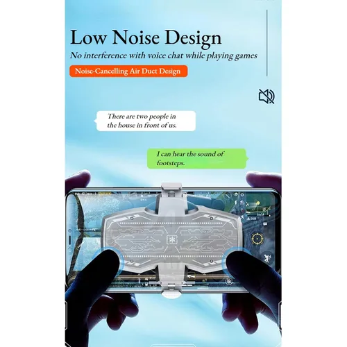 Vista 7 de Dual Core Semiconductor Cooling Fan, Low Noise Mobile Phonefor Games Live Streaming with Powerful Wind Supply