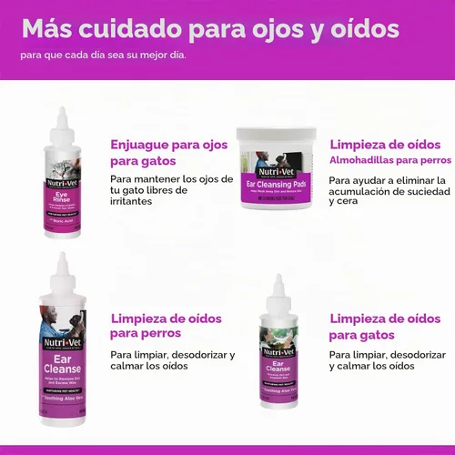 Vista 6 de Nutri-VetEnjuague los ojos para perros