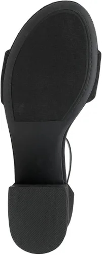 Vista 6 de Nautica Sandalia de tacón bajo de dos piezas con correa de tobillo para mujer, tacón de bloque bajo, Yona