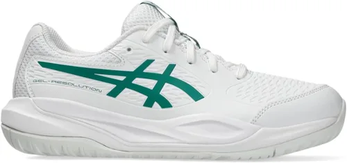Vista 20 de Zapatillas de tenis para niños ASICS Gel-Resolution X Grade School Avena suave/berenjena oscura