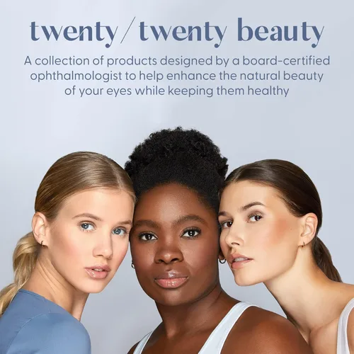 Vista 7 de twenty/twenty beauty Visionary - Lápiz de sombra de ojos en crema brillante, seguro para ojos sensibles, desarrollado por oftalmólogos, vegano
