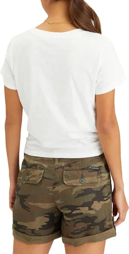 Vista 2 de Sanctuary Highstreet Tee para mujer - Mezcla de algodón y rayón - Cuello redondo - Costura vertical