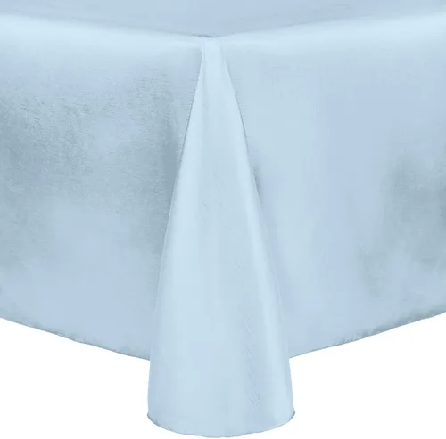 Vista 5 de Ultimate Textile Majestic - Mantel ovalado reversible Shantung Satin (60 x 144 pulgadas), color amarillo claro