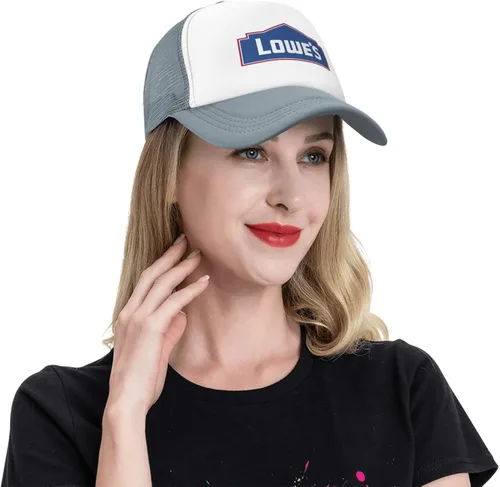 Vista 8 de Gorra de béisbol unisex Lowe'S-Logo-Blue_Hats Gorra de béisbol ajustable moda al aire libre de malla Sombrero Sandwich Cap