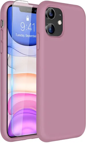 Vista 251 de Miracase Funda ultradelgada diseñada para iPhone SE 2022 (3ª generación)/iPhone SE 2020 (2ª generación)/iPhone 7/iPhone 8 con protector de pantalla