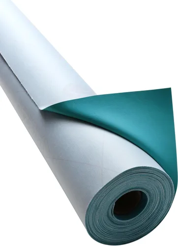 Vista 4 de Spradling Zander ZAN-3121 - Muestra de tela de vinilo Aqua Marine de 3 x 3 pulgadas