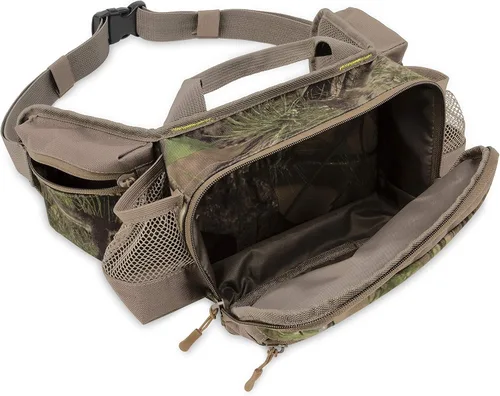 Vista 5 de North Mountain Gear Geen - Riñonera de camuflaje Riñonera ligera resistente al agua para pavos y cazadores de arcos para organizar llamadas