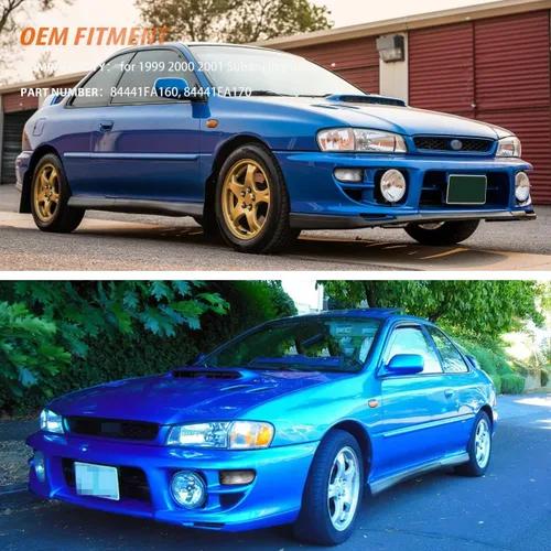 Vista 5 de ADIIL Lente transparente LED parachoques delantero señal lateral carcasa de luz para 1999-2001 Subaru Impreza marcador lateral esquina
