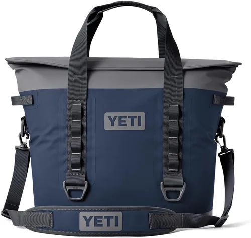 Vista 24 de YETI Enfriadores suaves portátiles Hopper Serie M con acceso MagShield verde azulado (Agave Teal)