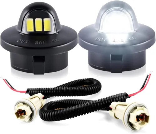 Vista 15 de D-Lumina Luces LED para matrícula, montaje de lámpara para Volkswagen VW Golf GTI MK4 MK5 MK6 MK7 CC Rabbit Polo EOS Phaeton Beetle Passat Scirocco