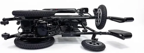 Vista 9 de Journey Air Elite Silla eléctrica eléctrica – Silla de ruedas ligera plegable con pilas para adultos y personas mayores – Capacidad de peso de 240