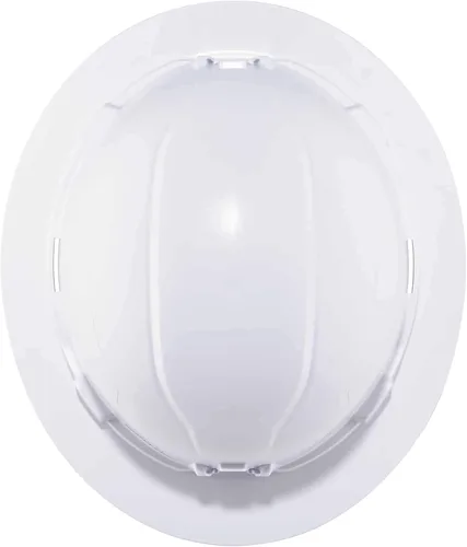 Vista 7 de Ergodyne Skullerz 8971 Class E - Casco duro con montura ligera, ala completa, almohadilla superior acolchada y banda para el sudor incluida, casco