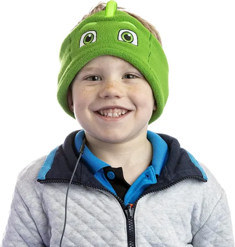 Vista 8 de CozyPhones PJ Masks Catboy Auriculares para Niños Sobre la Oreja con Diadema - Volumen Limitado con Altavoces Delgados y Diadema de Vellón Suave