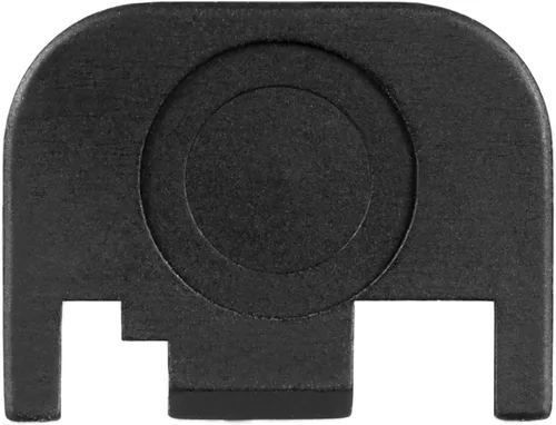 Vista 4 de NDZ Performance Gen 1-4 Rear Slide Cover Plate for Glock 9mm .40 .357 .45 Laser Engraved Popular Images in Black Aluminum - Choose Image
