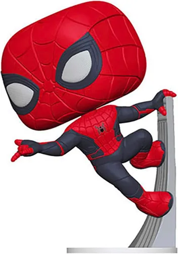 Vista 6 de Funko Pop! Marvel: Spider-Man Far from Home - Traje mejorado de Spider-Man, multicolor, estándar