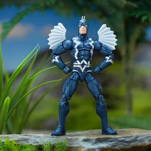 Vista 2 de Figura de acción de Rayo Negro de La Pantera Negra de Marvel Legends Series, 6 pulgadas
