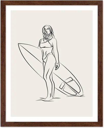 Vista 53 de Poster Master Swan Floaty Poster - Retro Woman Print - Pool Art - Swimming Illustration - Line Sketch - Abstract Design - Chic Boho Decor - Great