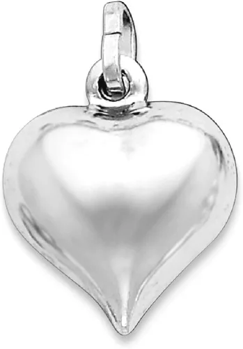 Vista 9 de Collar con dije de corazón de plata de ley 925 dije de amor joyería fina para mujer regalos para ella Plata Esterlina
