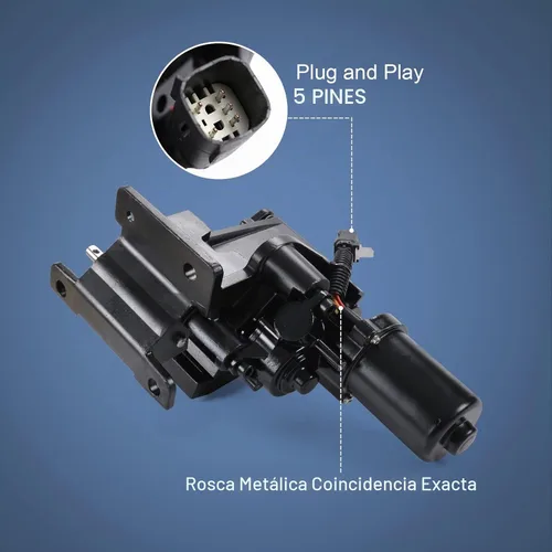 Vista 5 de DICMIC Motor de estribo izquierdo con soporte Compatible con Ford F150 2015-2020 Reemplazo# FL3Z-16A507-A