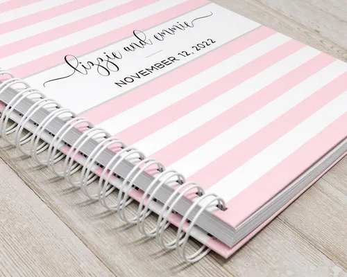 Vista 31 de Personalized Twin Baby Memory Book - Hardcover First Year Album Customized with Babies’ Names - Prompted Baby Journal (Blue Mountains)