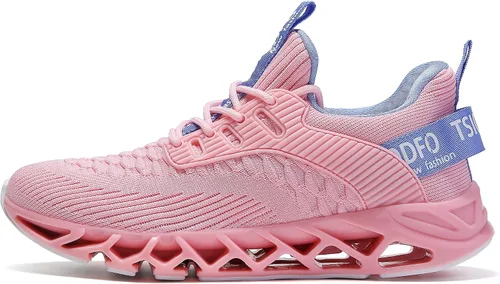 Vista 3 de SKDOIUL Tenis deportivos para mujer, tenis para caminar y correr a la moda