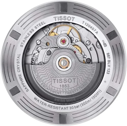 Vista 7 de Tissot Reloj casual Seastar 6601000 de acero inoxidable para hombre