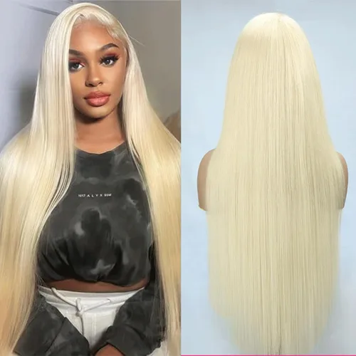 Vista 29 de Peluca de cabello humano lacio marrón con reflejos de 13 x 4, peluca frontal de encaje transparente #4, peluca corta Bob para mujeres negras