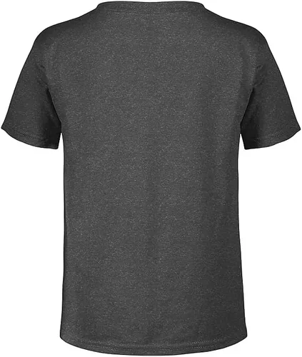 Vista 2 de Jurassic Park Camiseta Bold T Rex Logo para niño, Char Htr