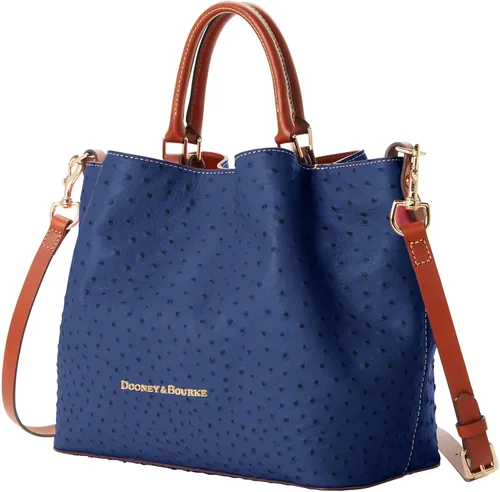 Vista 2 de Dooney & Bourke Avestruz - Bolsa grande barlow, marino