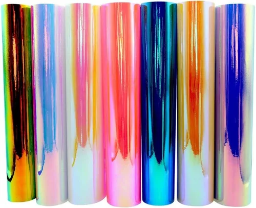 Vista 8 de TECKWRAP - Vinilo adhesivo holográfico opalescente para manualidades, 12 x 12 pulgadas, paquete de 7 hojas para cortadores de manualidades