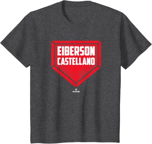 Vista 9 de Home Plate Gameday Eiberson Castellano Prospect Baseball Fan T-Shirt