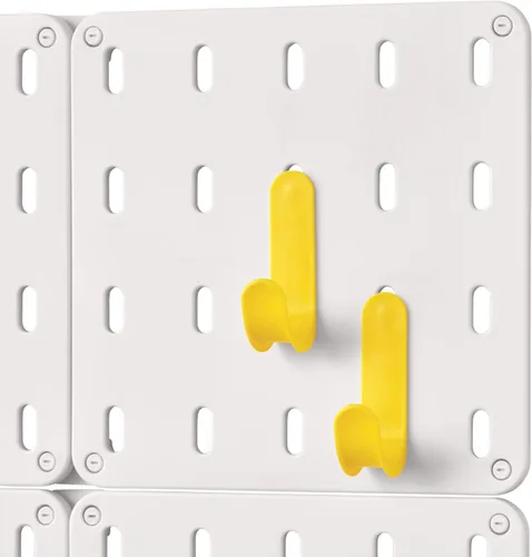 Vista 21 de iDesign Cade - Contenedor organizador modular de plástico sin BPA para colgar, 5.04 x 3.04 x 4 pulgadas, color gris