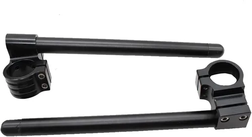 Vista 10 de PROCNC 30mm 7/8" Manillar de aluminio para motocicleta CNC, tubo de horquilla regular con clip, reemplazable, apto para bicicleta universal, Cafe