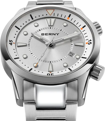 Vista 9 de BERNY Dive Watch for Men 20ATM Waterproof