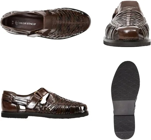 Vista 2 de Deer Stags Sandalia Bamboo2 para hombre, Marrón (BrownMulti)