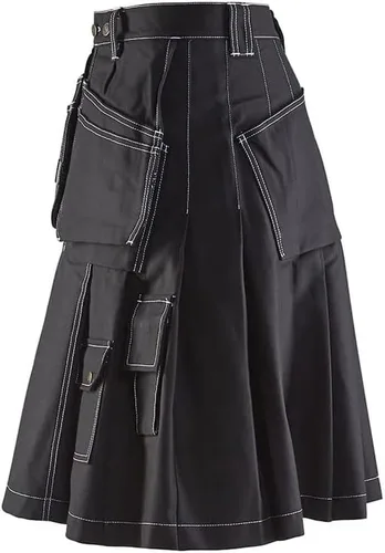 Vista 4 de Blaklader 1627 Glasgow Black Utility Kilt