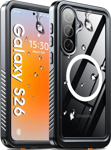 Vista 9 de Oneagle Funda impermeable para Samsung Galaxy S25 Ultra [compatible con MagSafe], [protector de pantalla integrado y protector de lente]