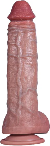 Vista 12 de Consoladores suaves realistas de 5.91 pulgadas para principiantes, consolador de silicona gruesa realista hecho a mano, pene suave con ventosa