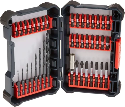 Vista 5 de Bosch Juego de 40 piezas DDMS40 con kit combinado de herramientas eléctricas Bosch CLPK22-120 - Juego de herramientas inalámbricas de 12 voltios
