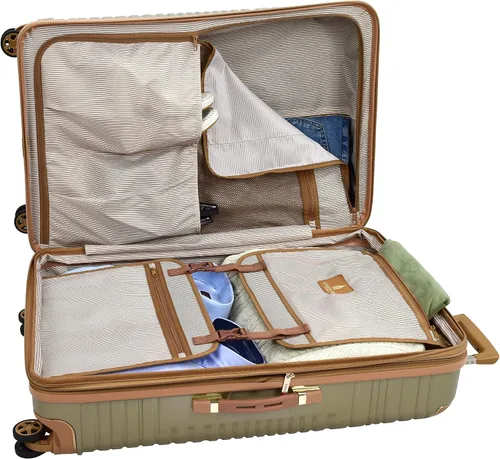 Vista 5 de LONDON FOG Chelsea - Spinner expandible de 25 pulgadas Champán London Fog Chelsea Spinner expandible de 25