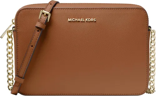 Vista 8 de Michael Kors Women's Jet Set Large Crossbody Bag Negro Saffiano