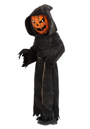 Vista 2 de Disfraz de calabaza Bobble Eyes para niños Multicolor