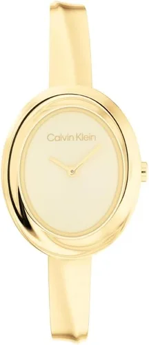 Vista 8 de Calvin Klein Reloj de mujer con bisel retorcido - 24mm 2H de cuarzo - Brazalete ajustable de acero inoxidable - Resistente al agua hasta 30 metros