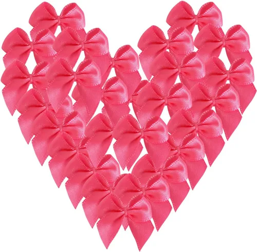 Vista 51 de 50 mini lazos de 1 pulgada para manualidades, lazos metálicos para manualidades, regalo, álbumes de recortes (C.Dorado)