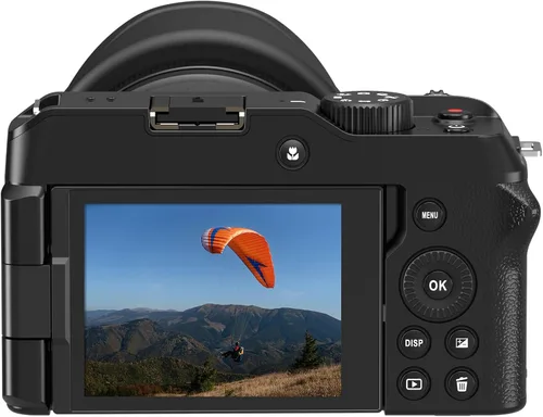 Vista 4 de Ordro Cámara digital D130 5K para fotografía Cámara de vlogging de enfoque automático de 56 MP Cámara digital con zoom de 18X Pantalla