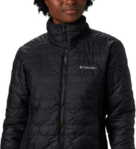 Vista 5 de Columbia Seneca Basin Hybrid - Chaqueta de invierno para mujer, repelente al agua