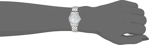 Vista 3 de Tissot Le Locle Reloj de Madre Perla con esfera de diamante automático para señoras T006.207.11.116.00