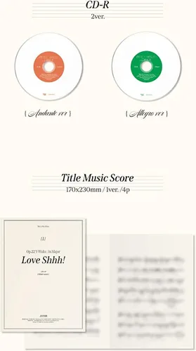 Vista 2 de Dreamus JO YU RI Op.22 Y-Waltz: en el primer álbum mayor, póster plegado (Andante+Allegro ver. SET), 7.362 x 9.724 in (CMAC11743)